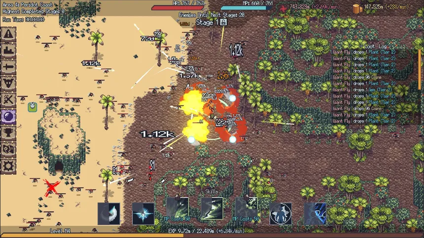 Скриншот 1 к игре Nomad Idle