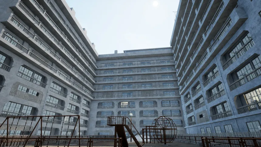 Скриншот 1 к игре 軍艦島探訪記　ある写真家の記録　"Visiting Battleship Island: A Photographer's Chronicle"