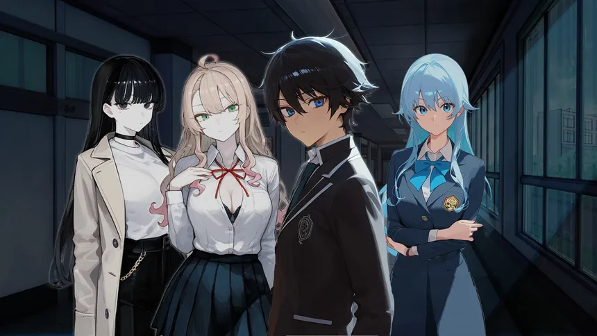 Скриншот 2 к игре Ai 女子高生推理バトル