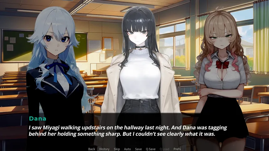 Скриншот 4 к игре Ai 女子高生推理バトル