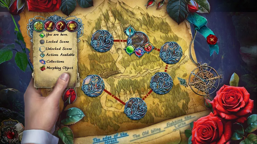 Скриншот 3 к игре Living Legends: The Red Trace Collector's Edition