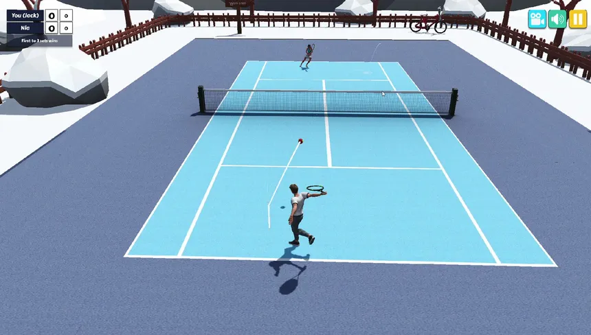 Скриншот 5 к игре Toonie Tennis