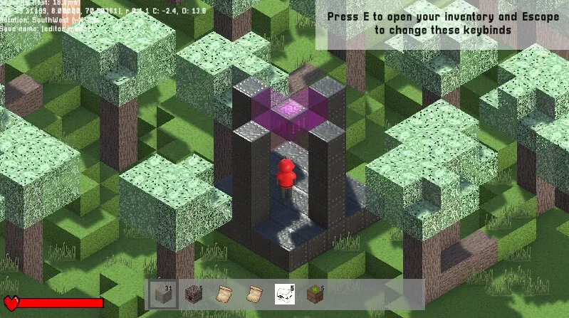 Скриншот 1 к игре IsoCraft Story