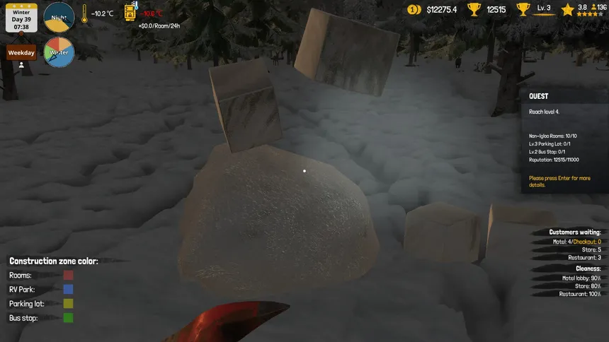 Скриншот 8 к игре Arctic Motel Simulator