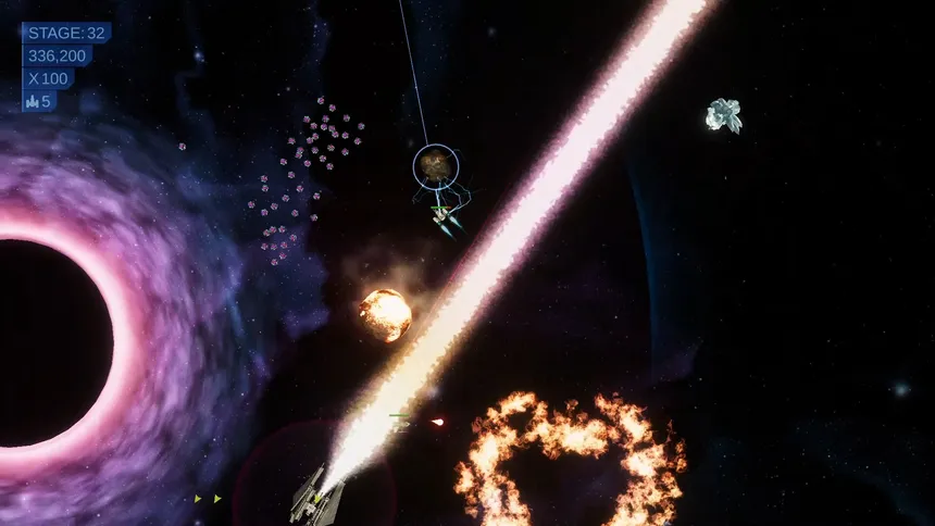 Скриншот 1 к игре Black Hole Survivor