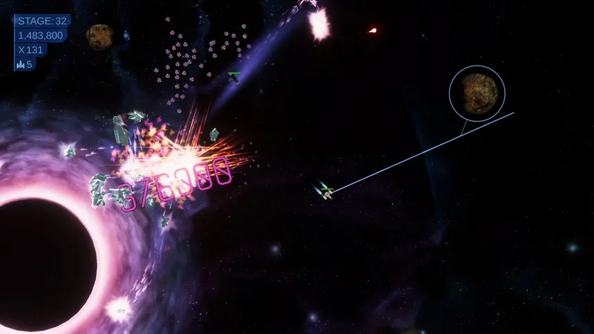 Скриншот 2 к игре Black Hole Survivor