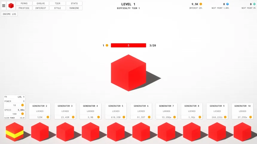 Скриншот 1 к игре Cubidle