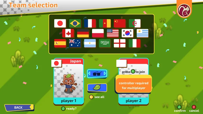 Скриншот 1 к игре Super Animal Soccer