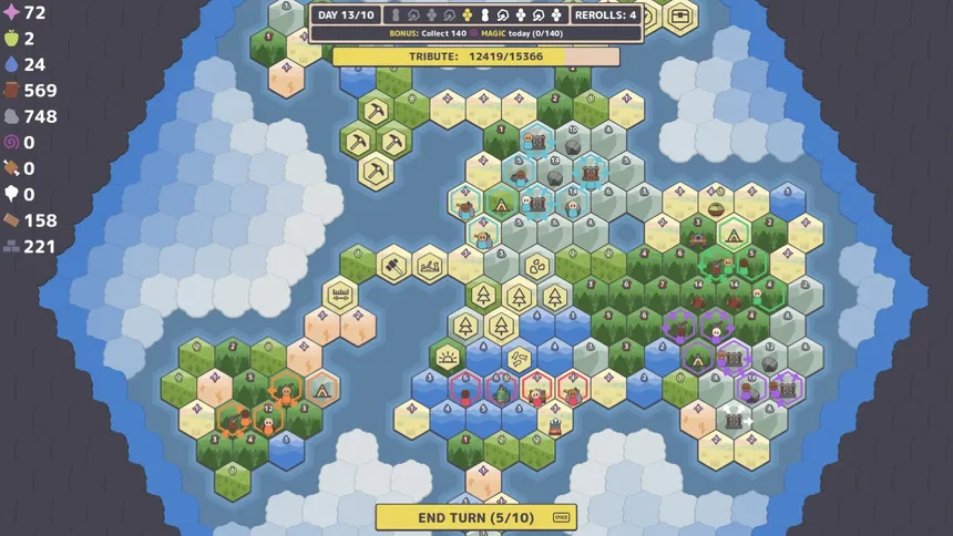 Скриншот 1 к игре Hexagod