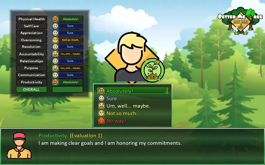 Скриншот 2 к игре Better Me Tree: Boot Camp