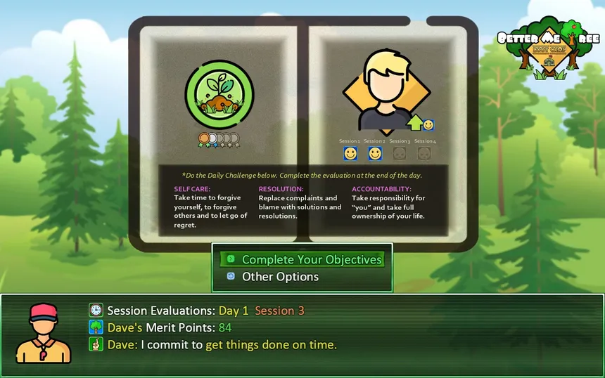 Скриншот 5 к игре Better Me Tree: Boot Camp