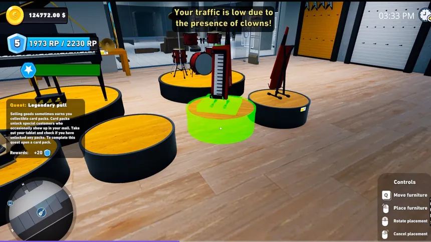Скриншот 1 к игре MALL MANAGER SIMULATOR