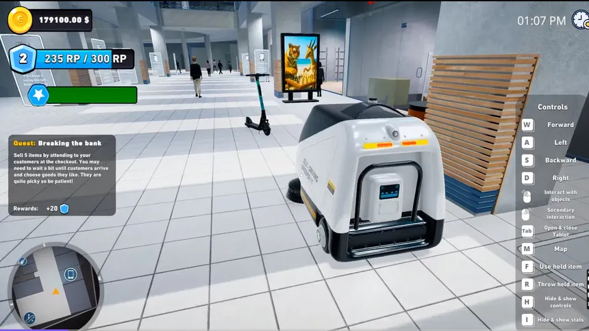 Скриншот 2 к игре MALL MANAGER SIMULATOR