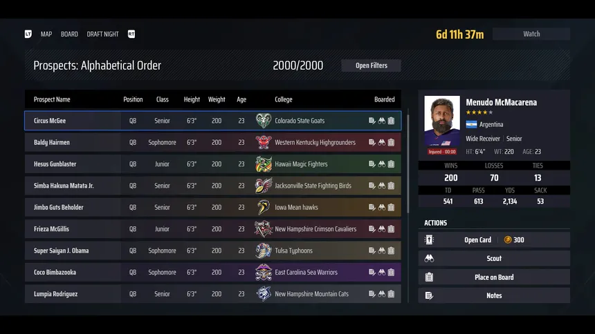 Скриншот 4 к игре Draft Fever Bowl