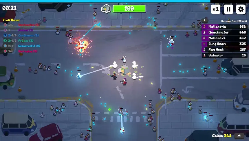 Скриншот 2 к игре Quacker Bros : First Heist