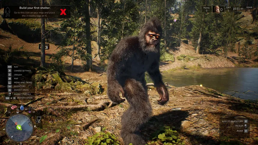 Скриншот 6 к игре Bigfoot Life