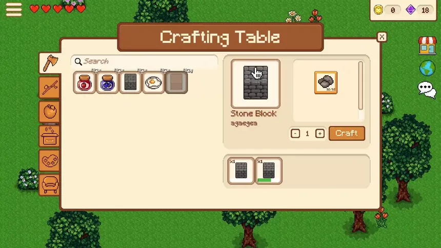 Скриншот 4 к игре Pixeria Online