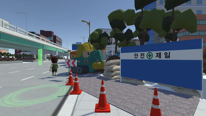 Скриншот 3 к игре VR traffic safety with Polly