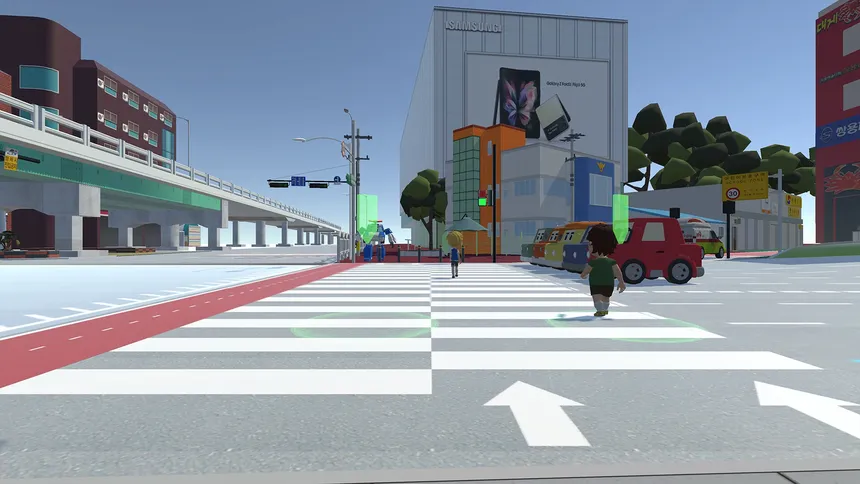 Скриншот 4 к игре VR traffic safety with Polly
