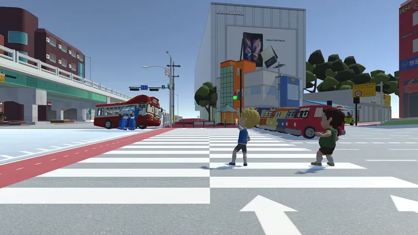 Скриншот 5 к игре VR traffic safety with Polly