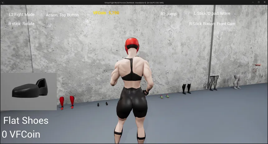 Скриншот 4 к игре Virtual Fight World