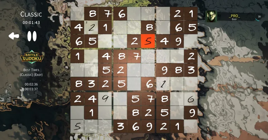 Скриншот 5 к игре Battle Sudoku