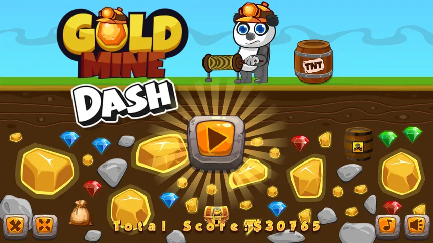 Скриншот 6 к игре Gold Mine Dash