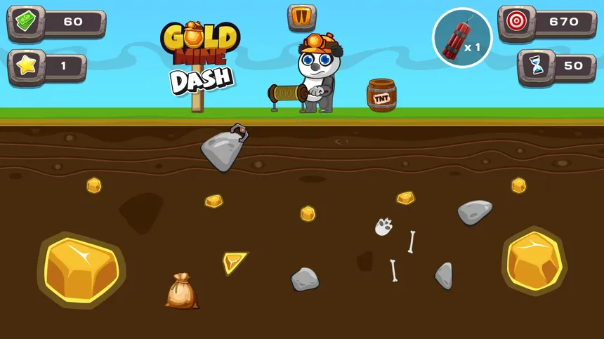 Скриншот 7 к игре Gold Mine Dash