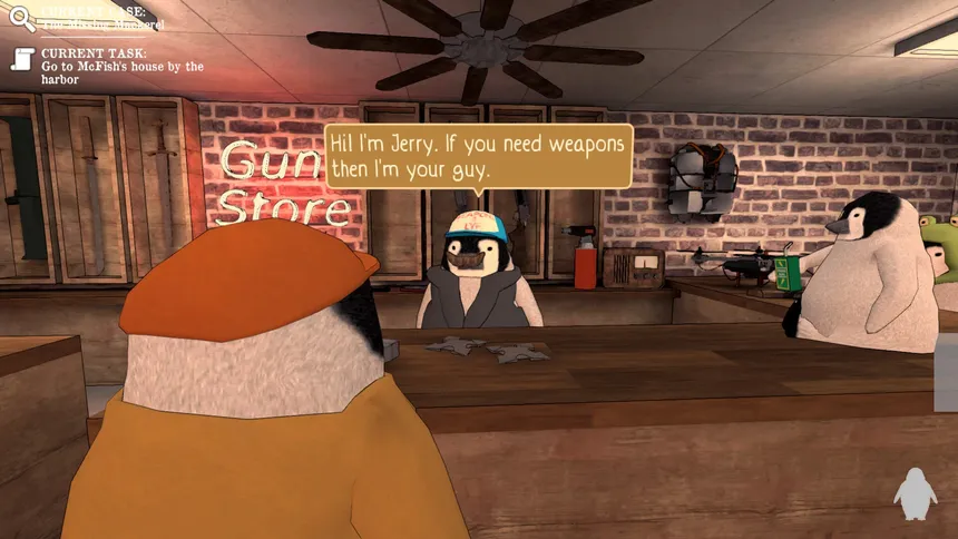 Скриншот 1 к игре Detective Penguin
