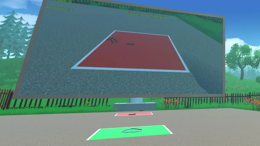 Скриншот 2 к игре VR Gorodki