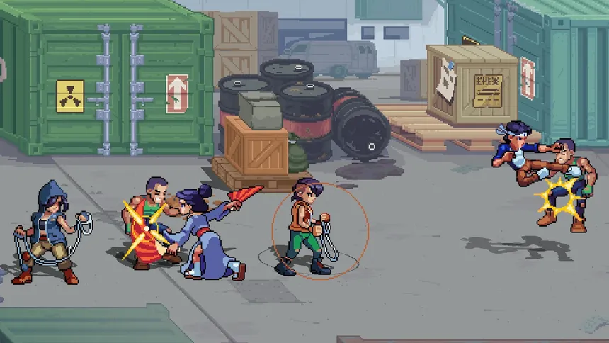 Скриншот 6 к игре The Karate Kid: Street Rumble