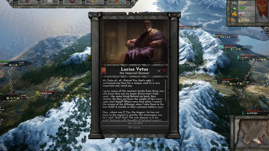 Скриншот 5 к игре Fall of an Empire Prologue: Path to the Throne
