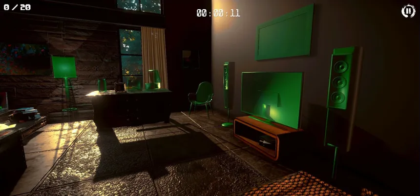 Скриншот 1 к игре 3D PUZZLE - Bedroom