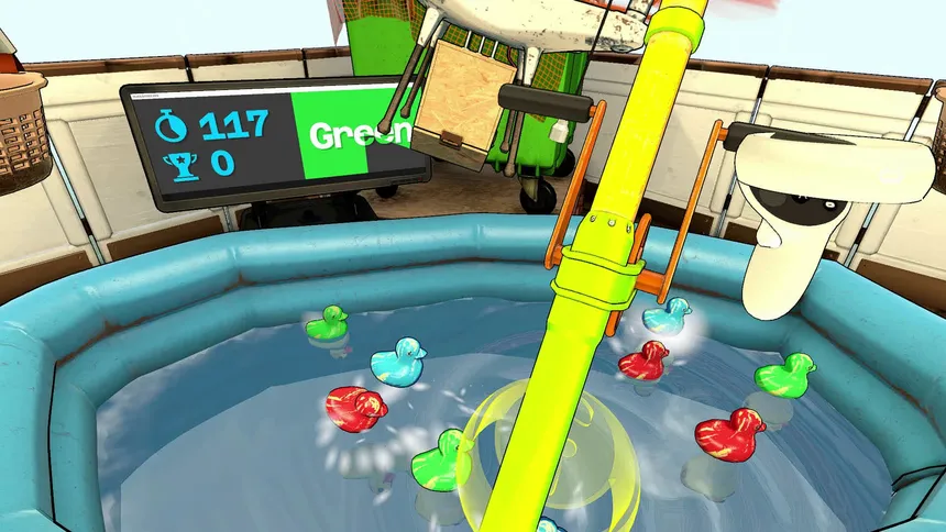 Скриншот 1 к игре Hook-a-Duck VR