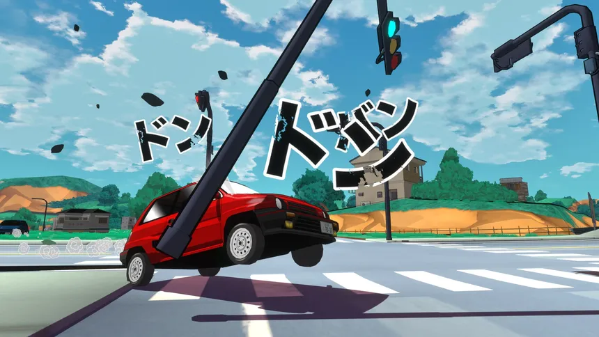 Скриншот 2 к игре Kaido Genkai: An Anime Racing RPG