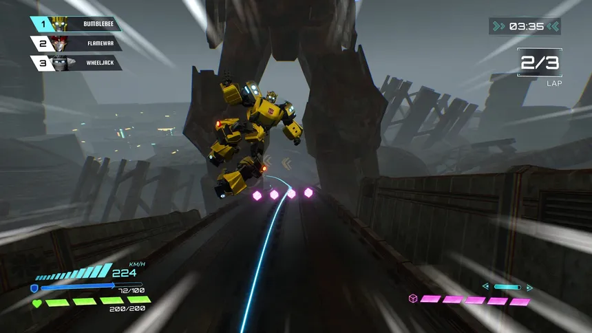 Скриншот 1 к игре TRANSFORMERS: Galactic Trials