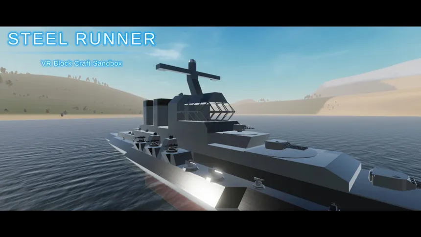 Скриншот 2 к игре Steel Runner - VR Block Craft Sandbox