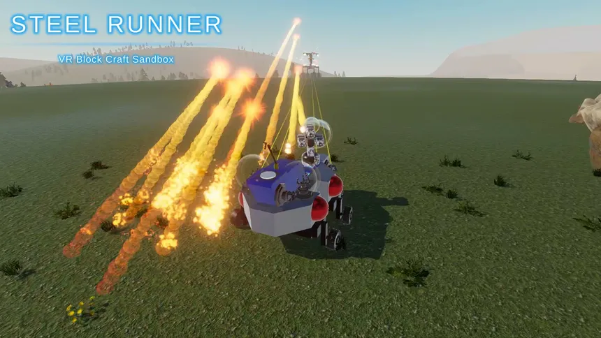 Скриншот 8 к игре Steel Runner - VR Block Craft Sandbox