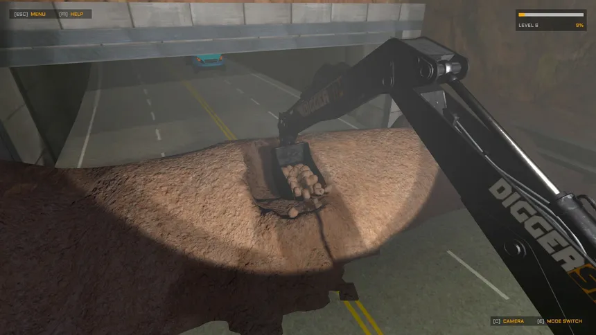 Скриншот 6 к игре DiggerSim - Excavator Simulator