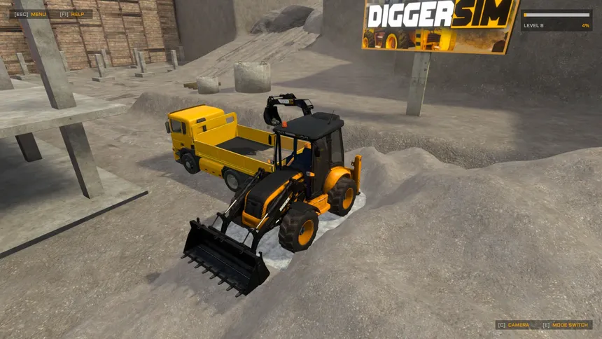 Скриншот 8 к игре DiggerSim - Excavator Simulator