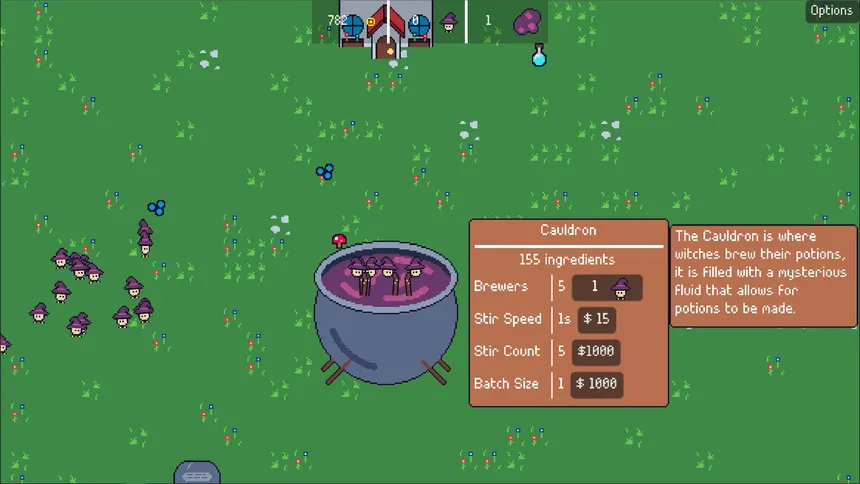 Скриншот 2 к игре Clicky Coven