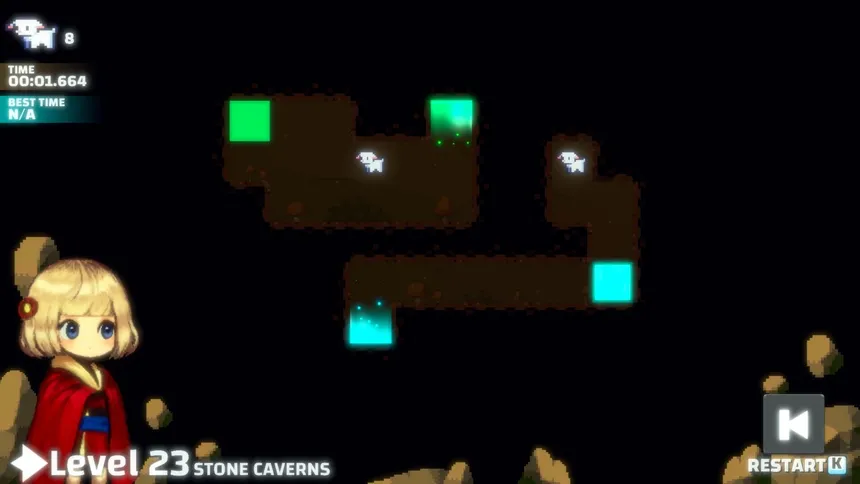 Скриншот 3 к игре Puzzle Dungeon!! Earthmage Erin