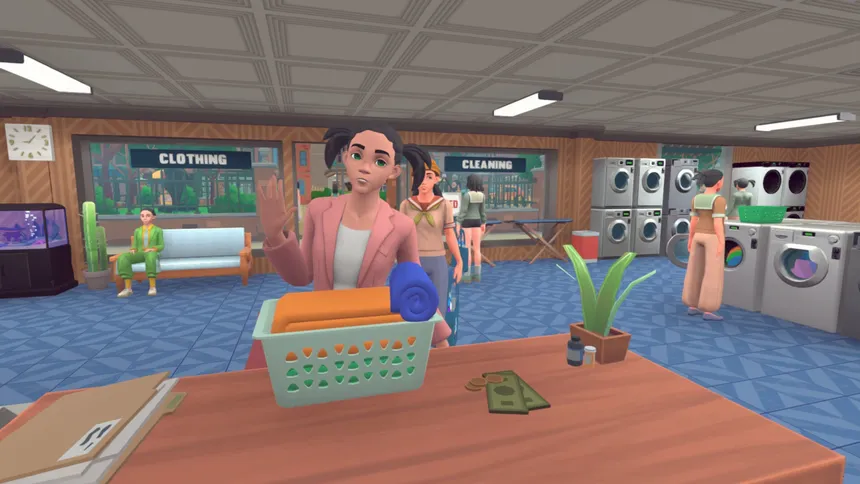 Скриншот 2 к игре Laundry Simulator