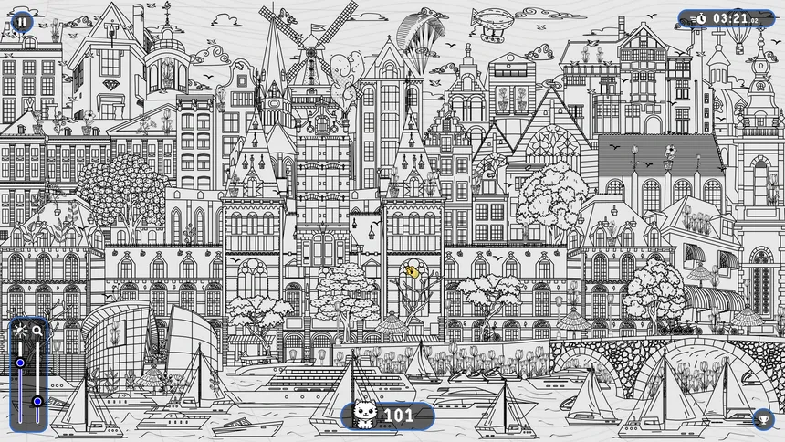 Скриншот 1 к игре Hidden Pets: 101 Cats in Amsterdam