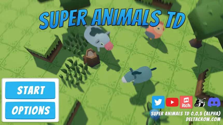 Скриншот 1 к игре Super Animals TD