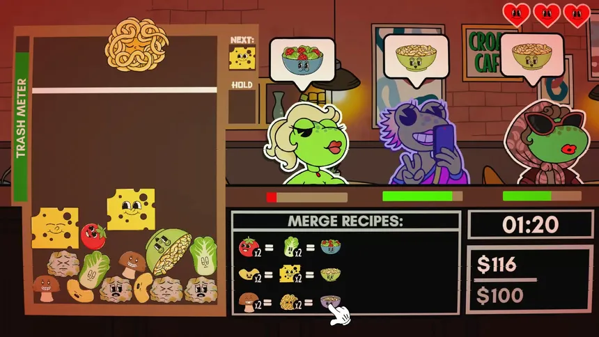 Скриншот 5 к игре CROAK CAFE : FROM POND TO PLATE