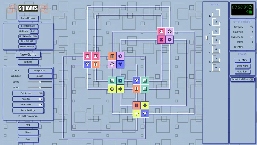 Скриншот 3 к игре Game of Squares