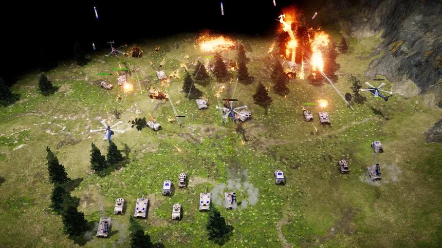 Скриншот 1 к игре Mass Conflict: Ignition