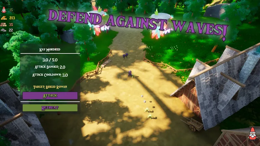Скриншот 2 к игре Knightly Gnomes