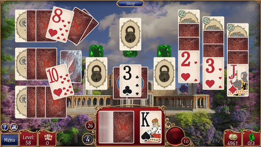 Скриншот 1 к игре Jewel Match Solitaire Seasons - Collector's Edition